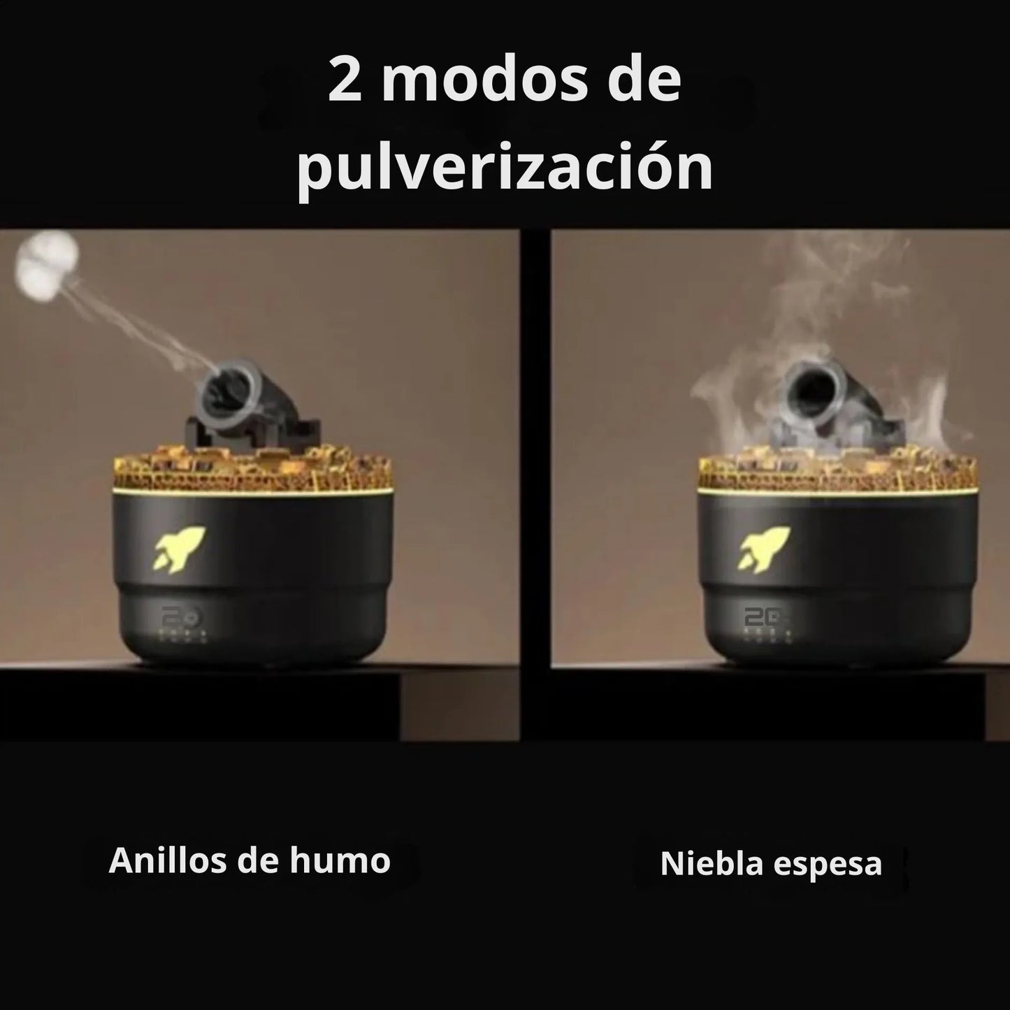 Humidificador de cañón