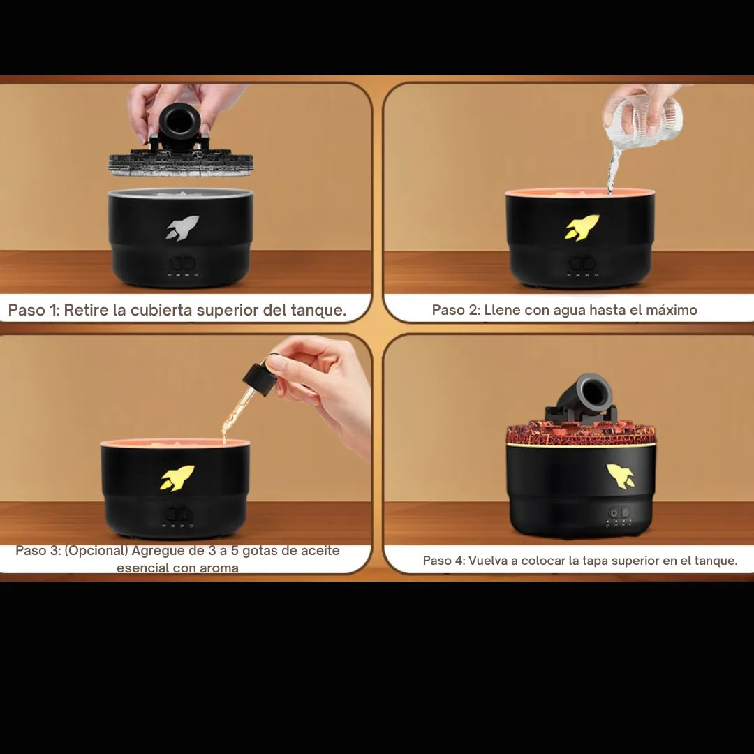 Humidificador de cañón