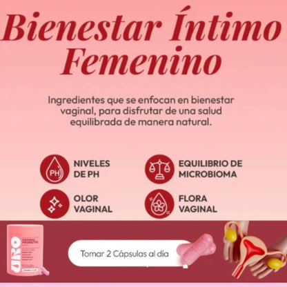 PROBIÓTICO VAGINAL URO Original - 60 Capsulas